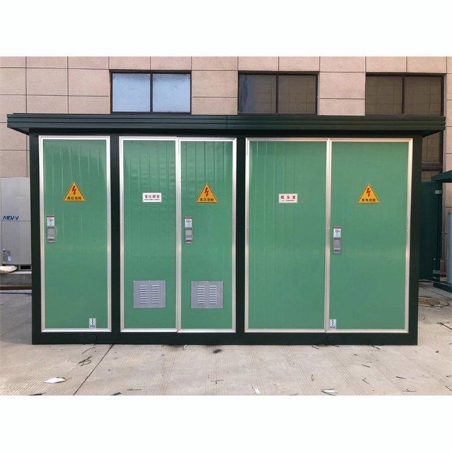 和田1600KVA欧式箱式变压器